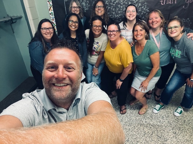 Special education team at Pine City Elementary kicks of the 2025-2026 school year.