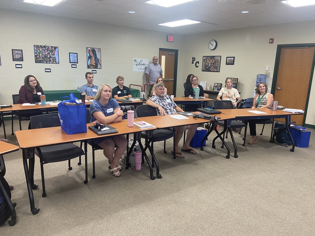New educators training days in action for Pine City Schools.