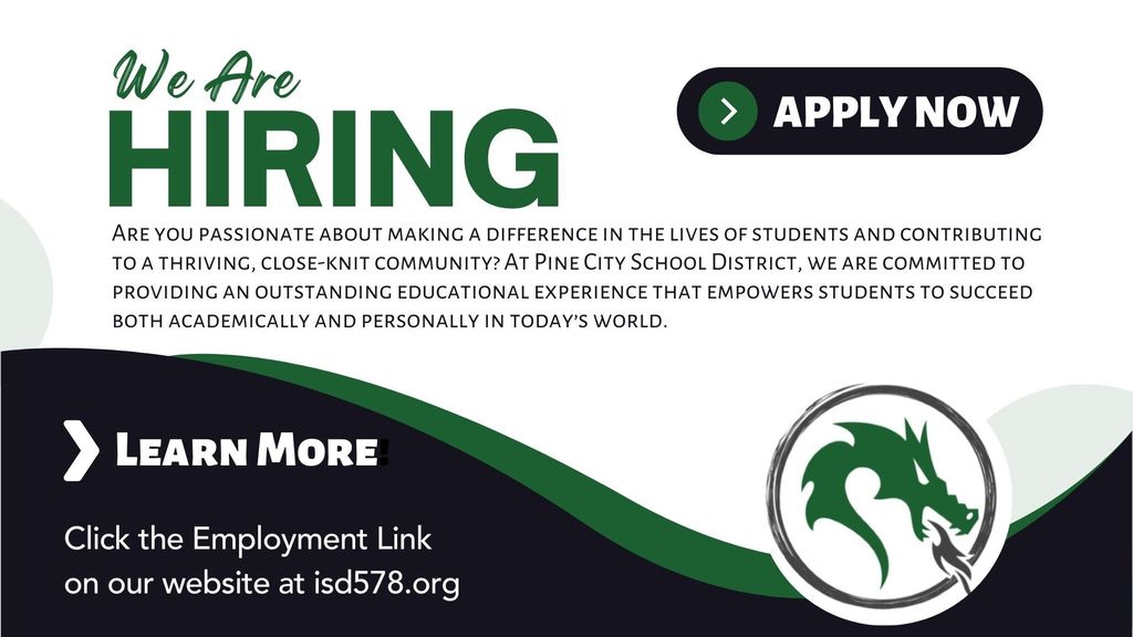 Hiring graphic for new posting