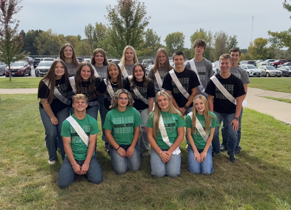 Freshman, Sophomore and Junior Homecoming Court 2025 at PCHS