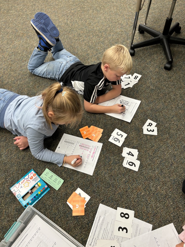 Pine City elementary learners continue to develop deep conceptual understanding and problem-solving skills using the new Bridges math curriculum.