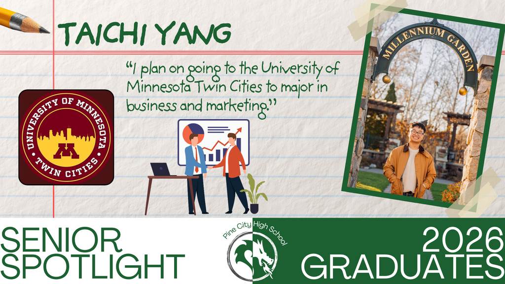 Senior Spotlight: Taichi Yang