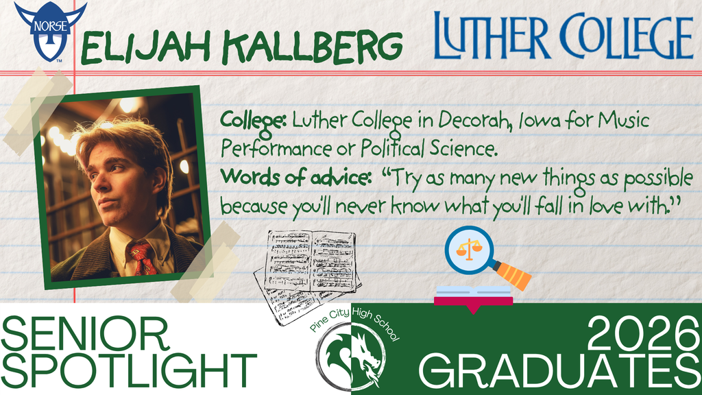 Senior Spotlight: Elijah Kallberg