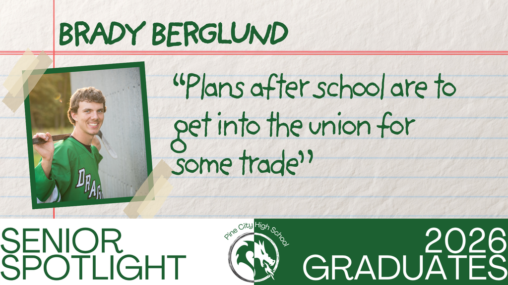 Senior Spotlight: Brady Berglund