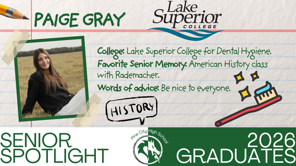 Senior Spotlight: Paige Gray