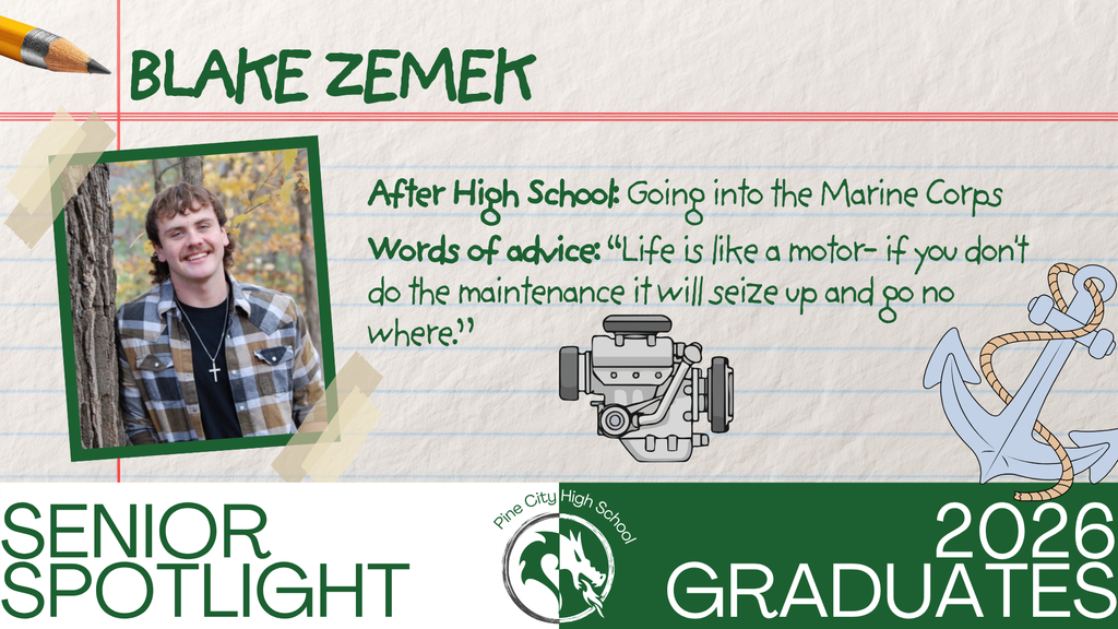 Senior Spotlight: Blake Zemek