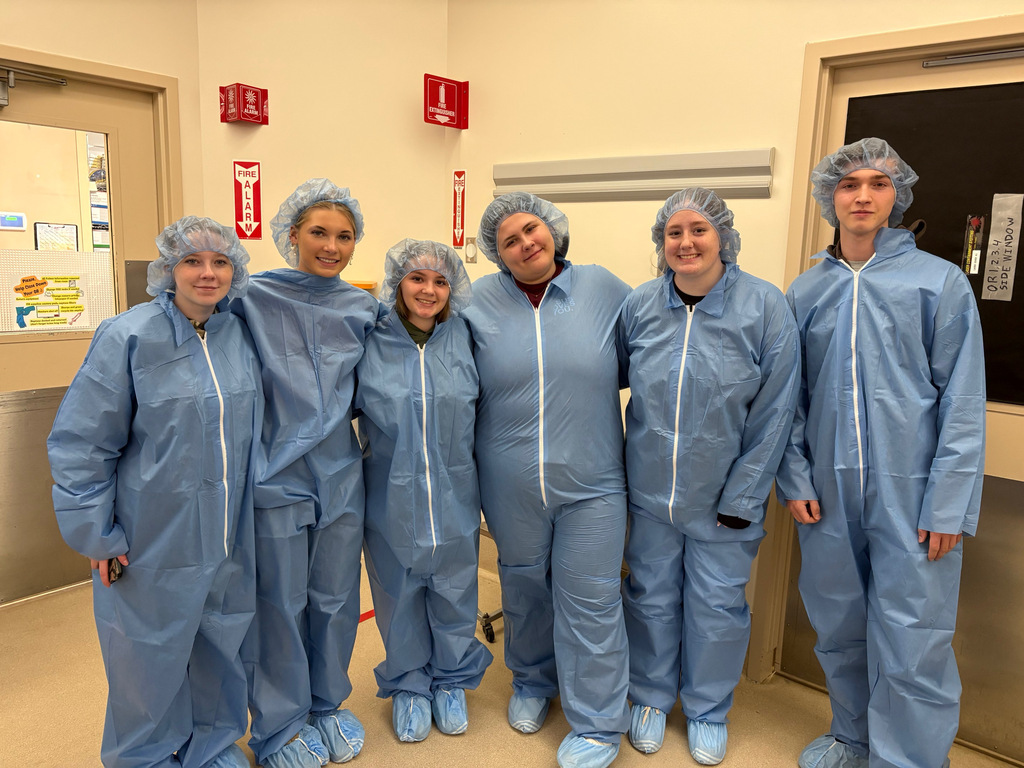 Mr. Schlichting's Work link Class on a Job Shadow adventure at Lakes Medical Center in Wyoming.