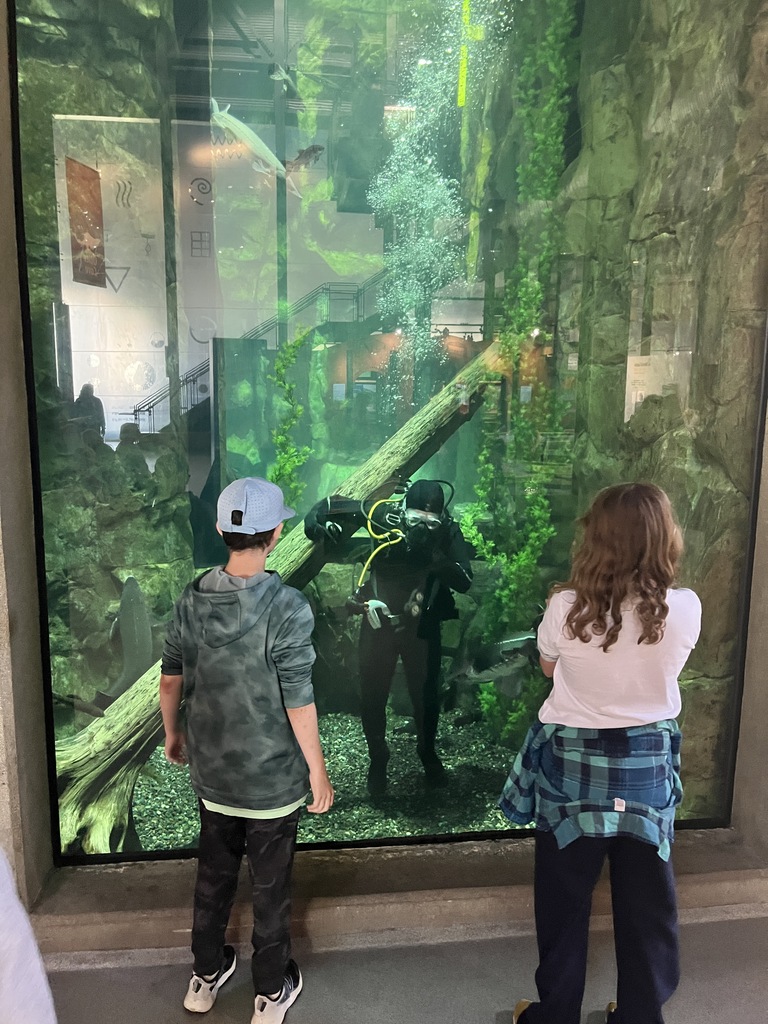 Pine City 5th Graders visit the Duluth Aquarium