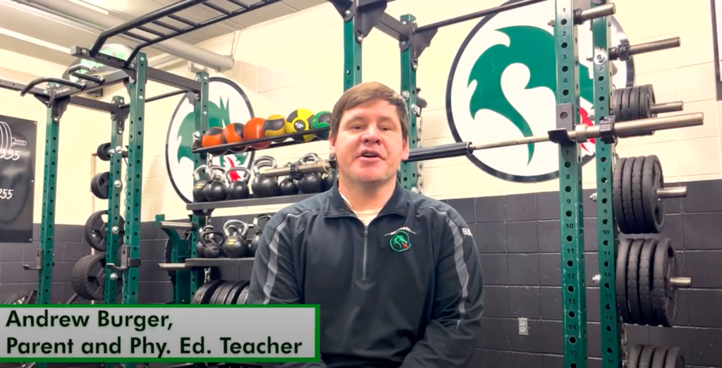 Andrew Burger Phy Ed Teacher, Parent, and Coach