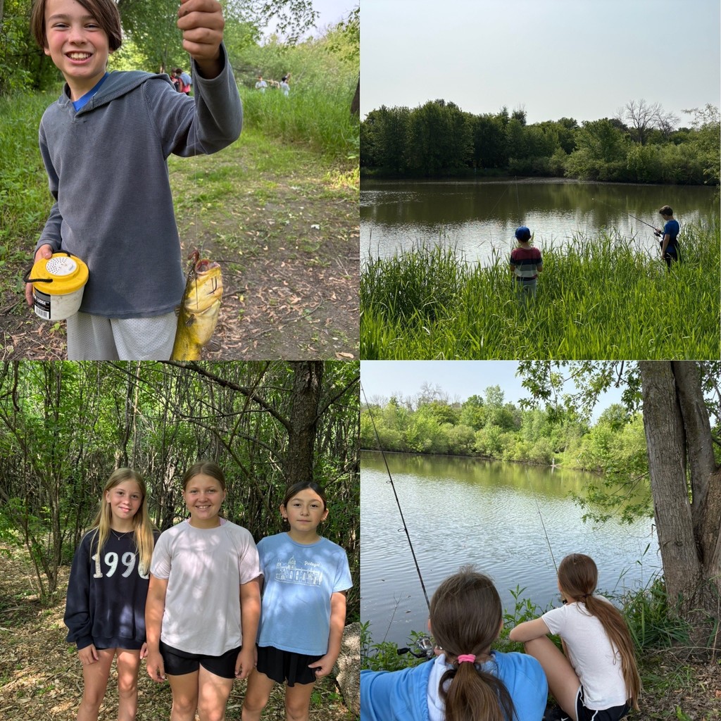 kids by pond
