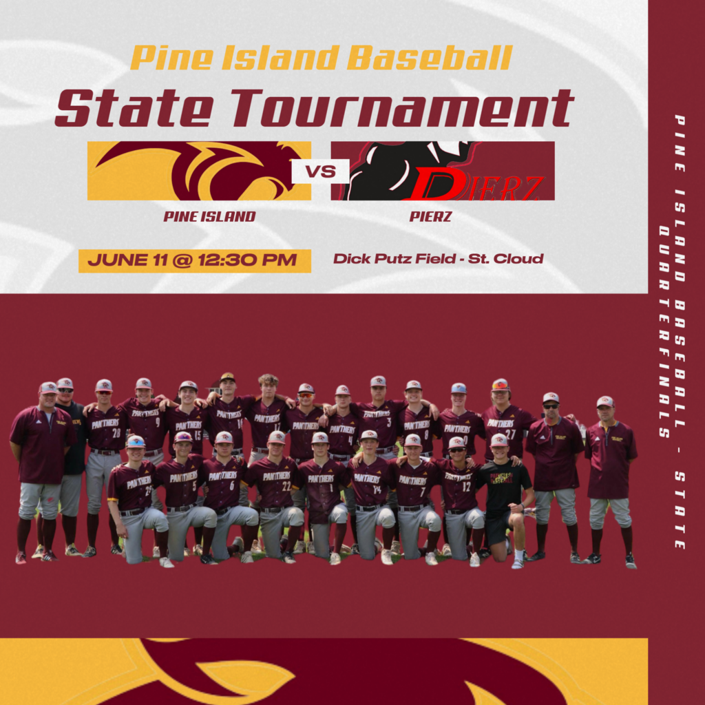 Good luck to the Baseball Team at State!!