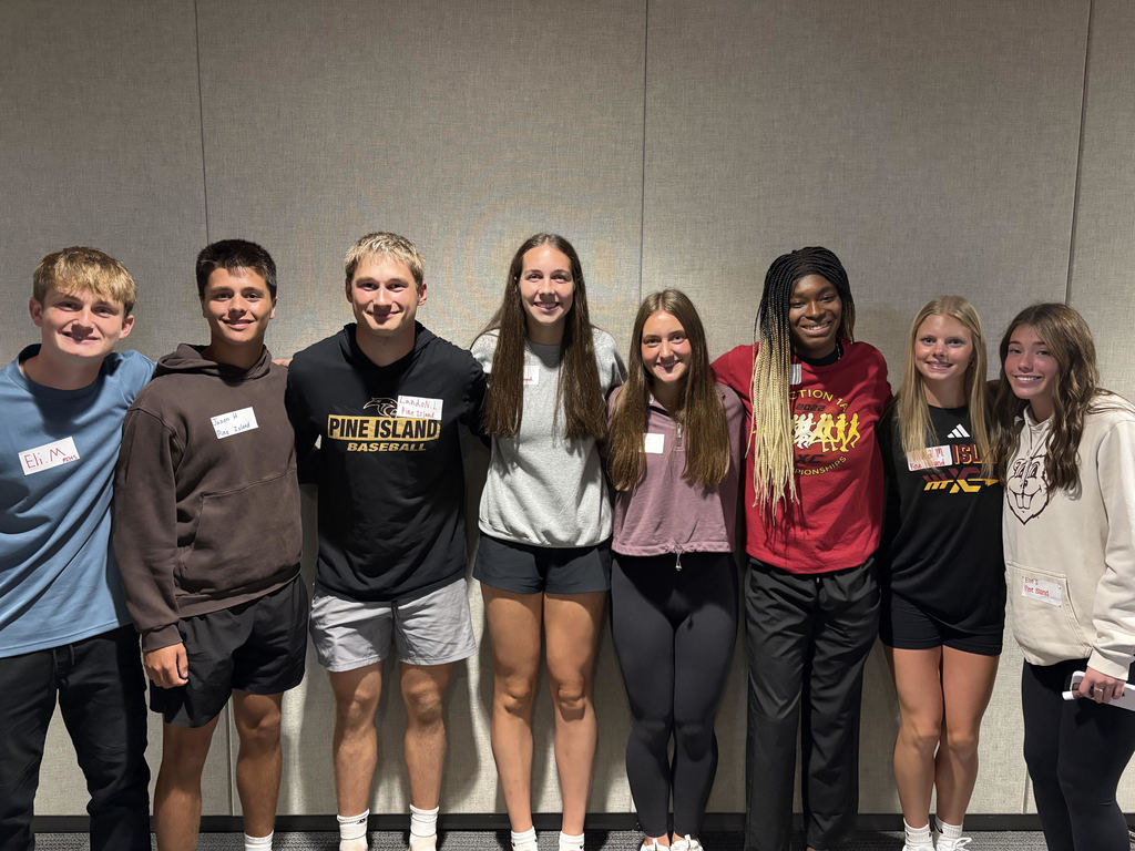 Yesterday, these outstanding student leaders attended the first annual HVL Student Leadership Conference at K-M high school.   Eli Marsh, Miley Hoffarth, Olivia Morgan, Ellen Stapleton, Alivia Levi , Ava Pokrandt, Jaxon Hartzell, and Landon Lowrie.
