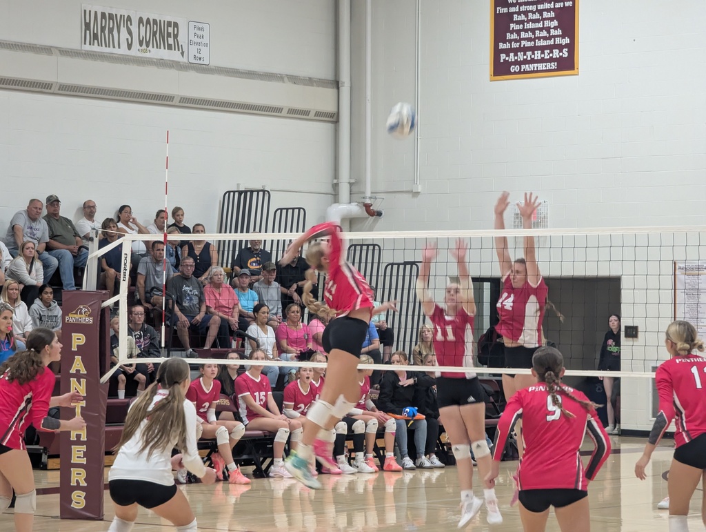 It's dig pink night tonight at Pine Island High School as our Panthers take on the tigers from Lake City.