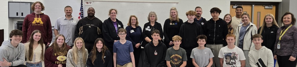 Students with business community