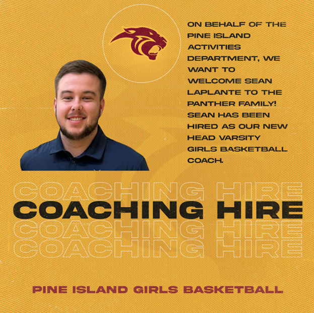 Welcome Coach LaPlante!