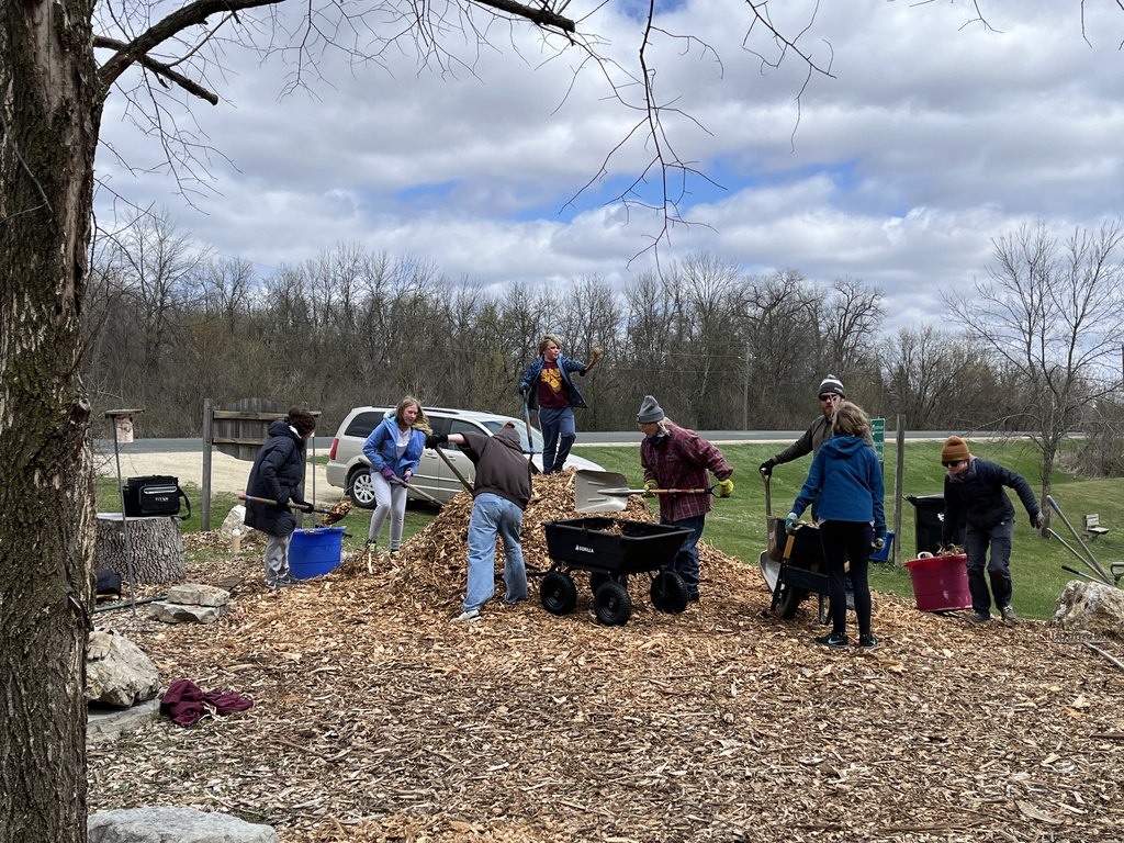Mulching the Trail