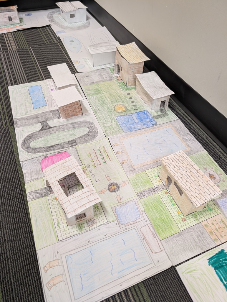 picture of paper houses