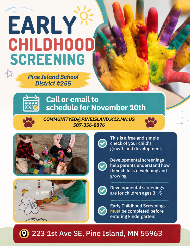 Flyer for Early Childhood Screening
