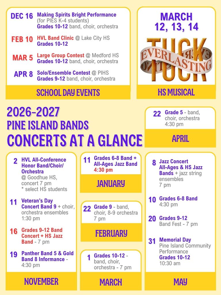 concert flyer