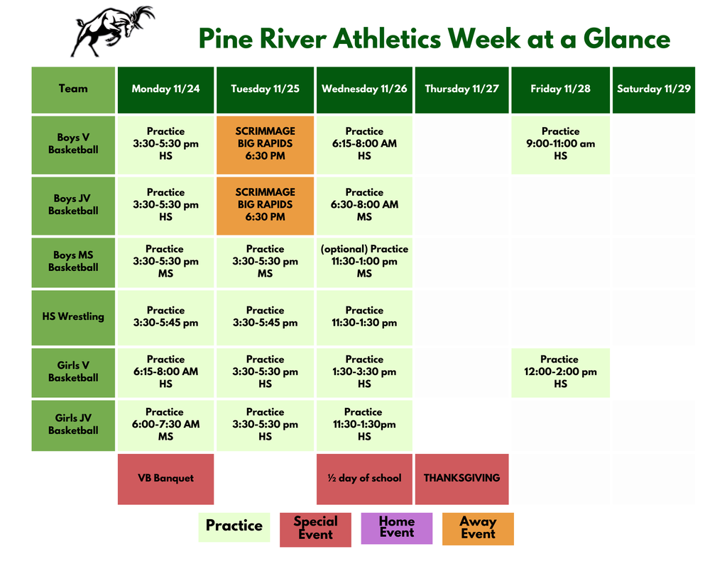Weekly Athletics