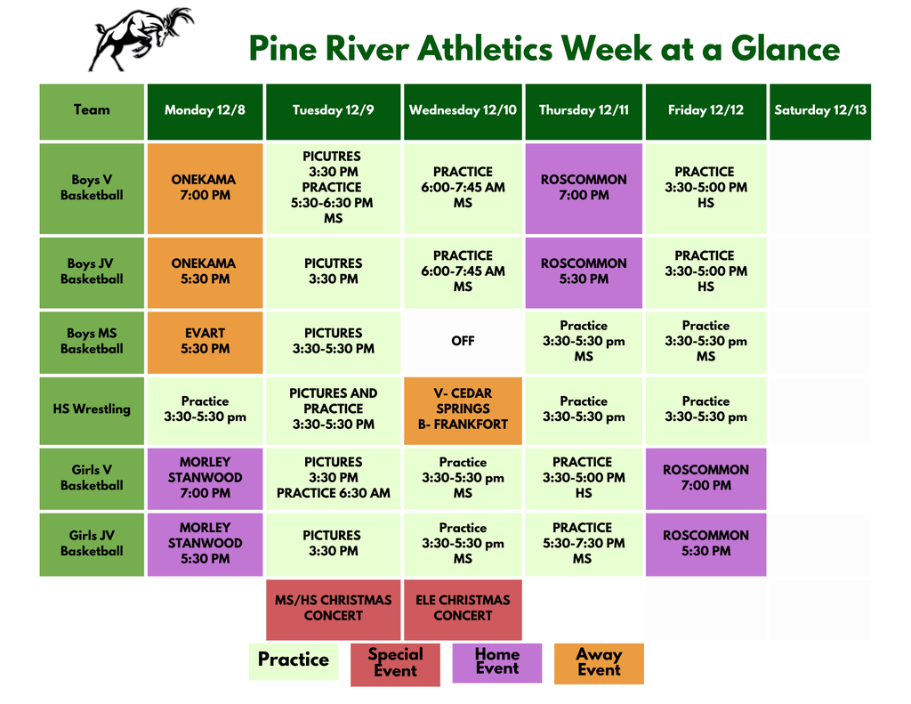 Weekly Athletics