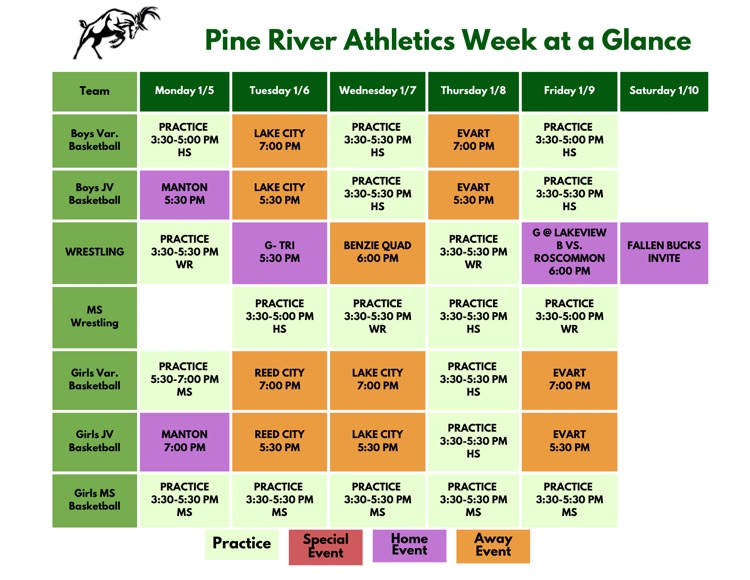 weekly Athletics