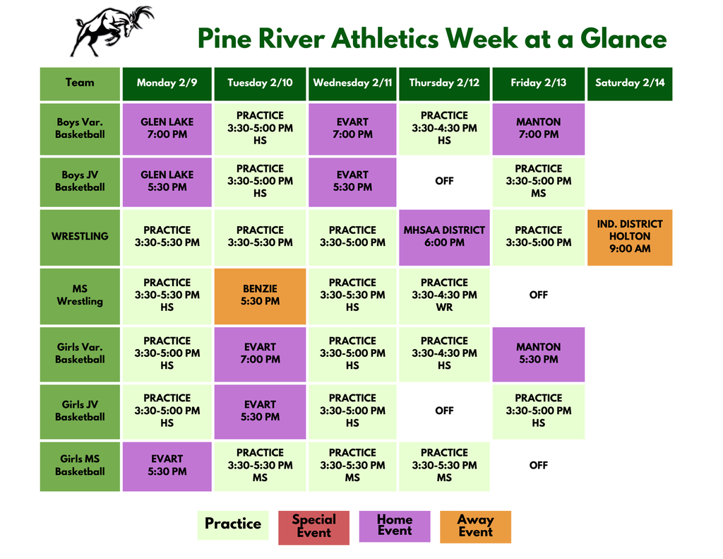 Weekly Athletics