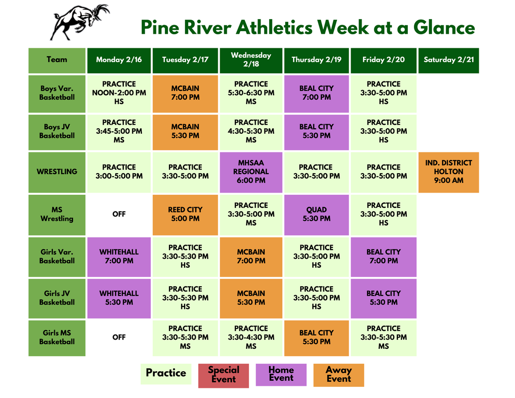 Weekly Athletics