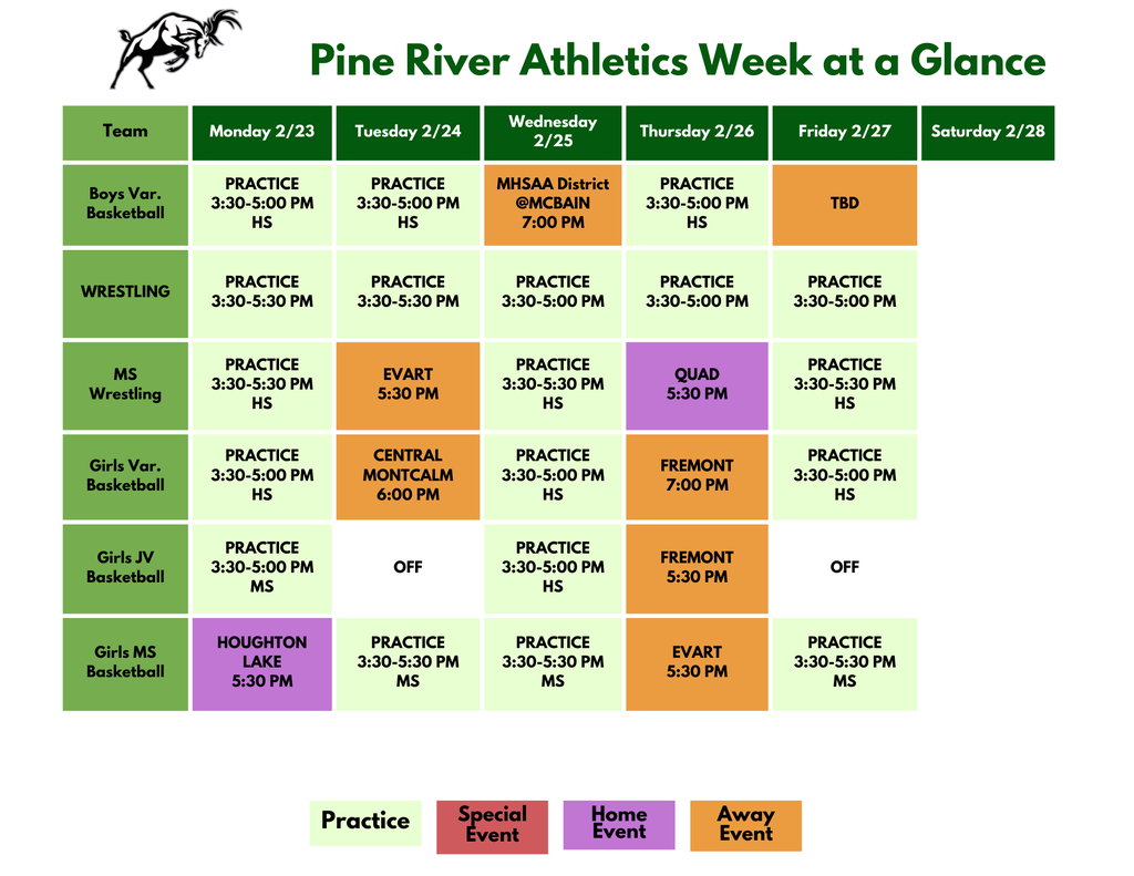 Weekly Athletics