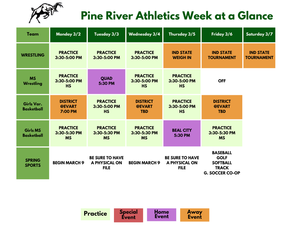 Weekly Athletics