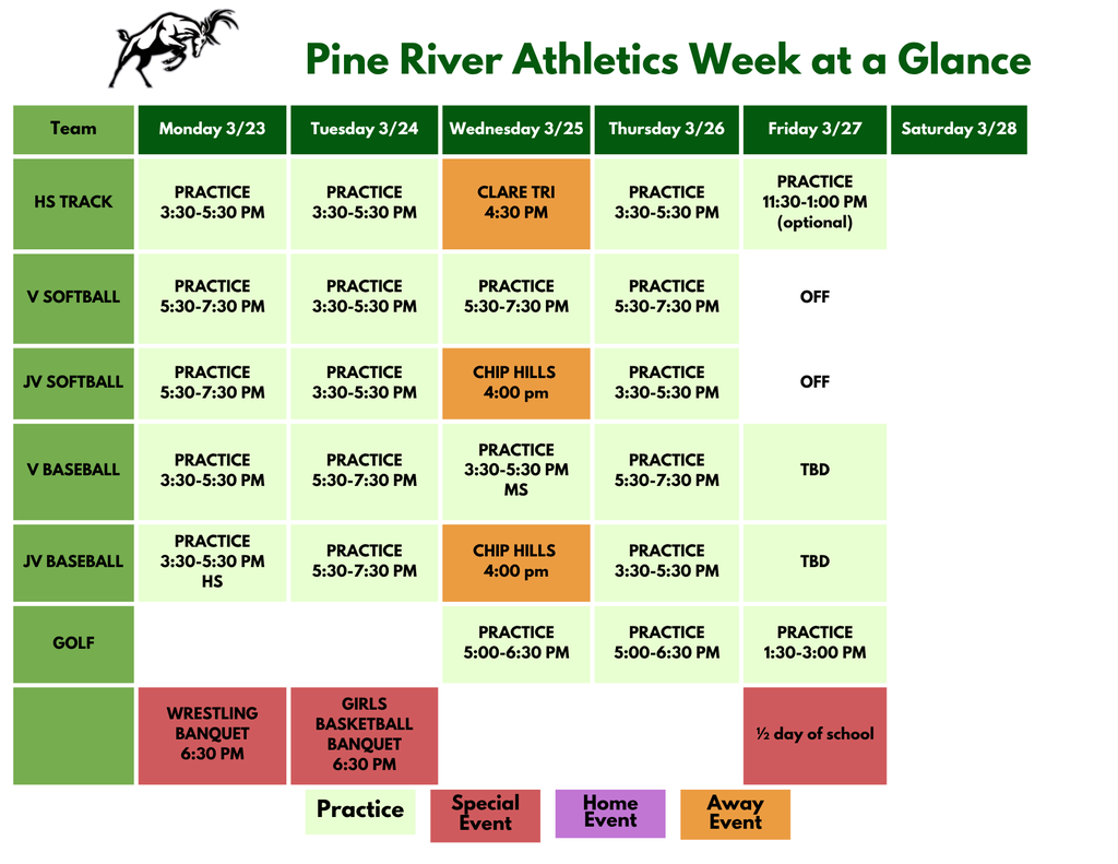 Weekly Athletics