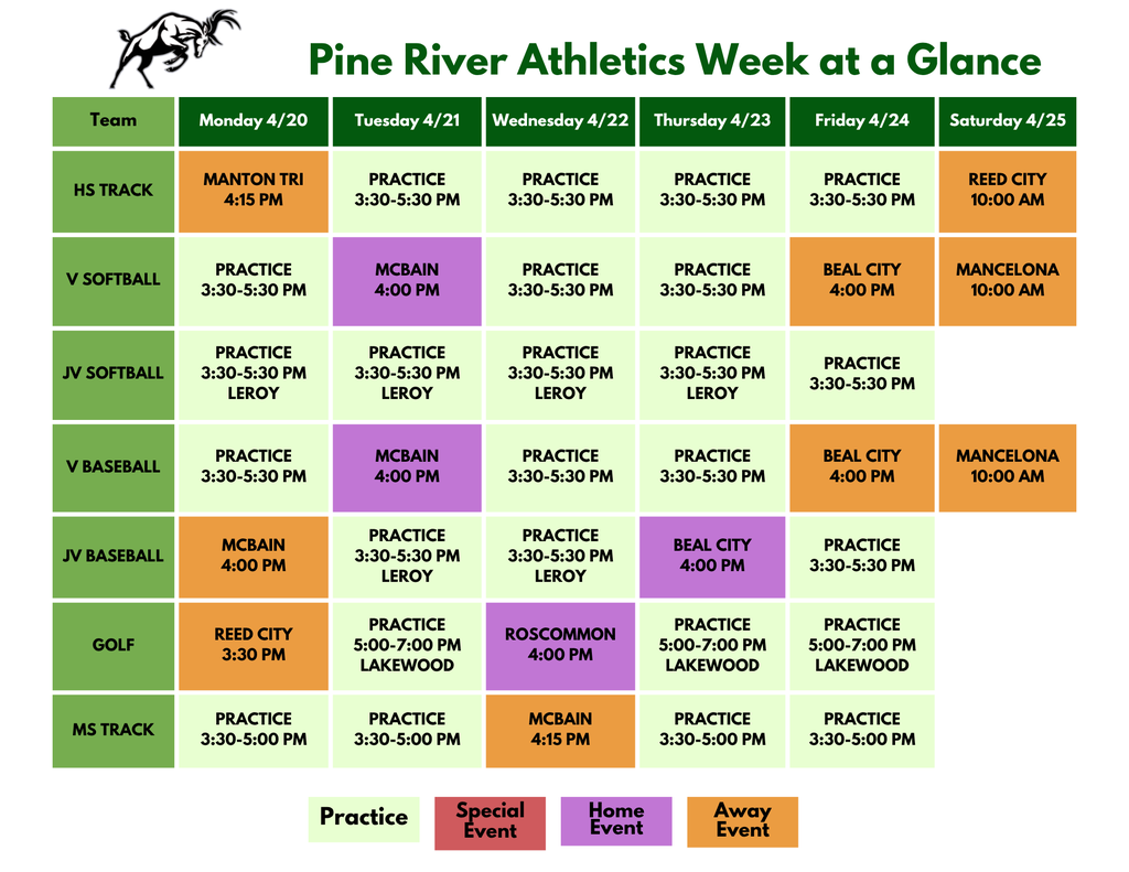 Weekly Athletics