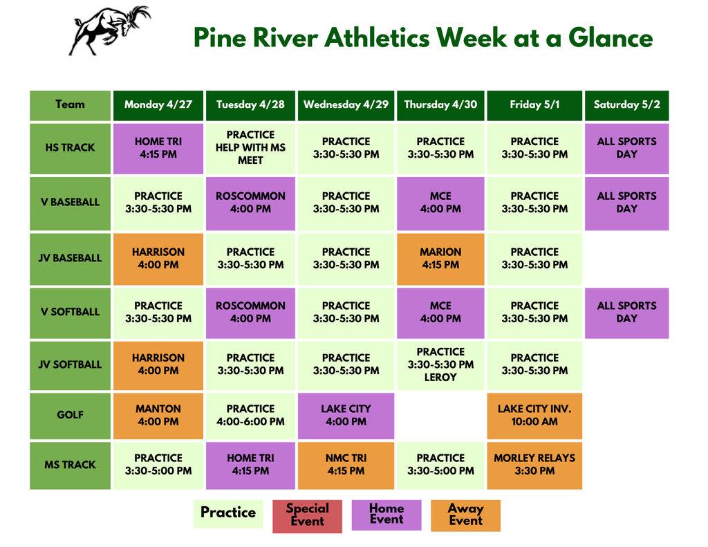 Weekly Athletics