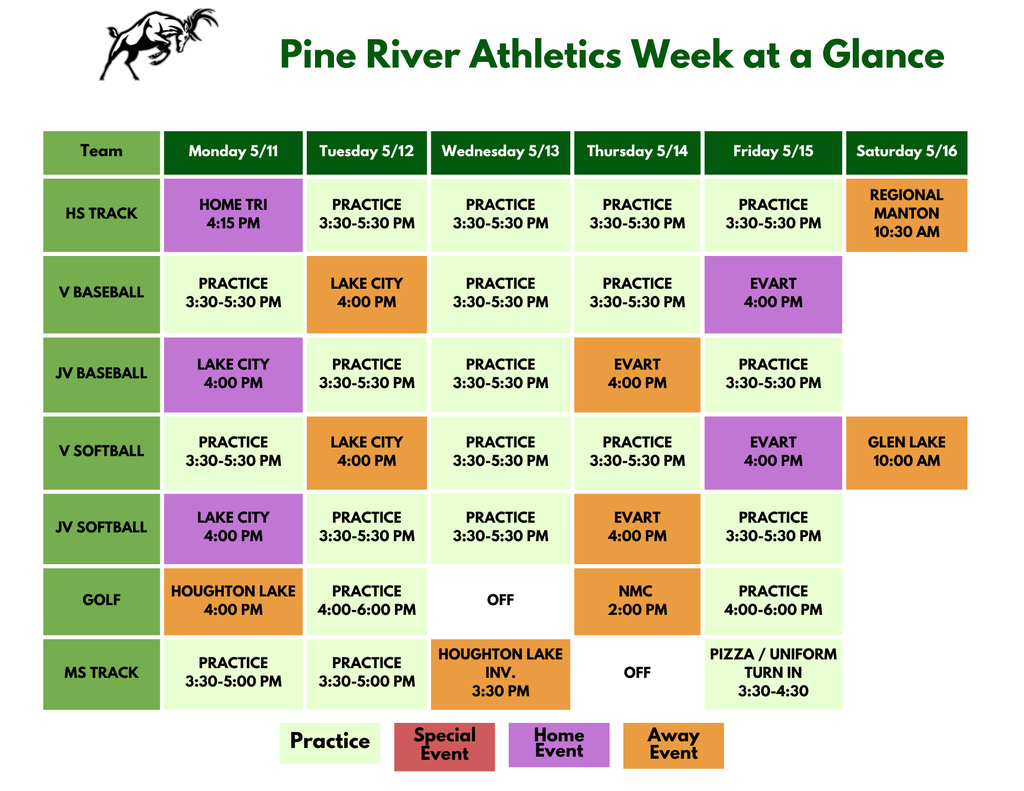 Weekly Athletics