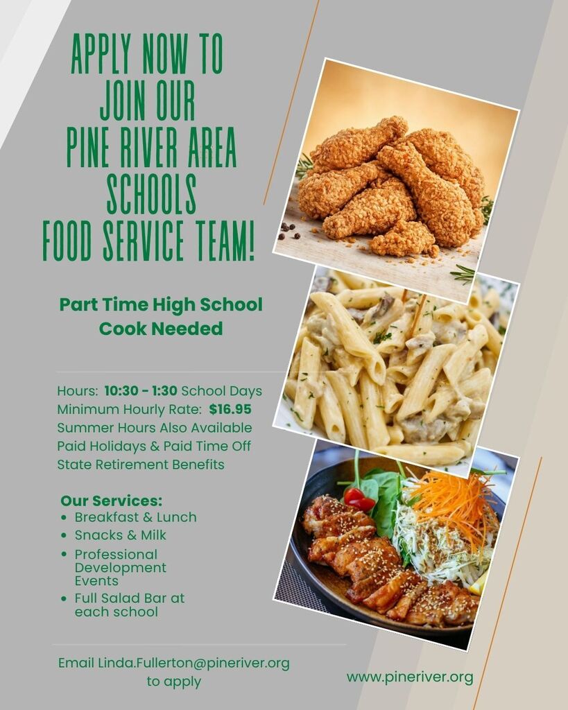cook needed