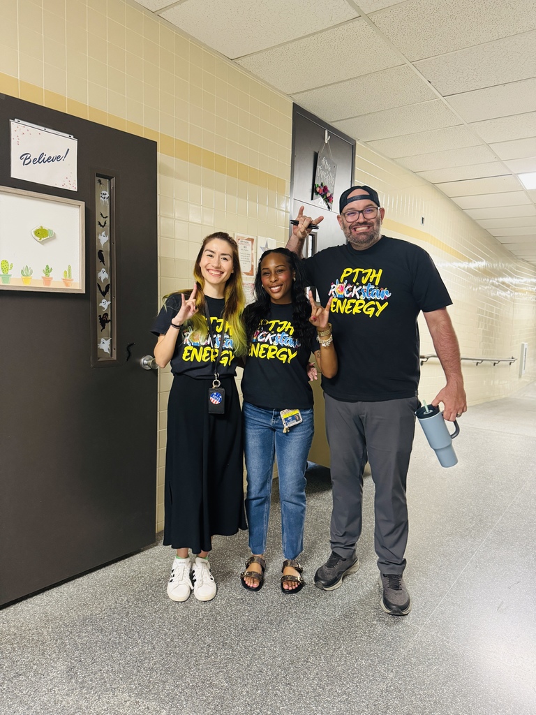 Miss Mojarro, Miss Williams, & Mr. McBroom are hyped up for a new school year!