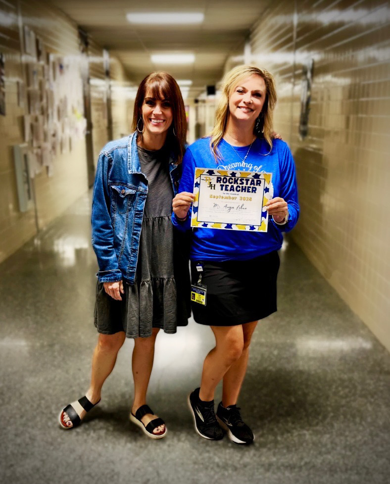 Congratulations, Ms. Lobue