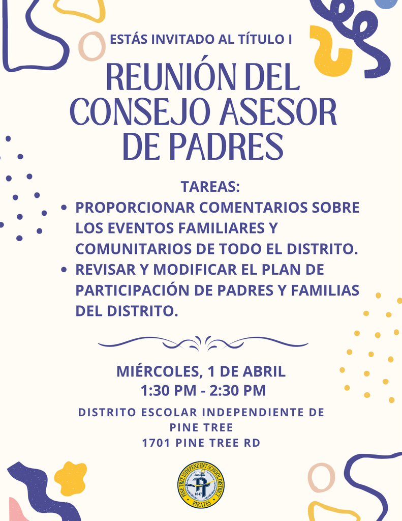 Parent Advisory Meeting