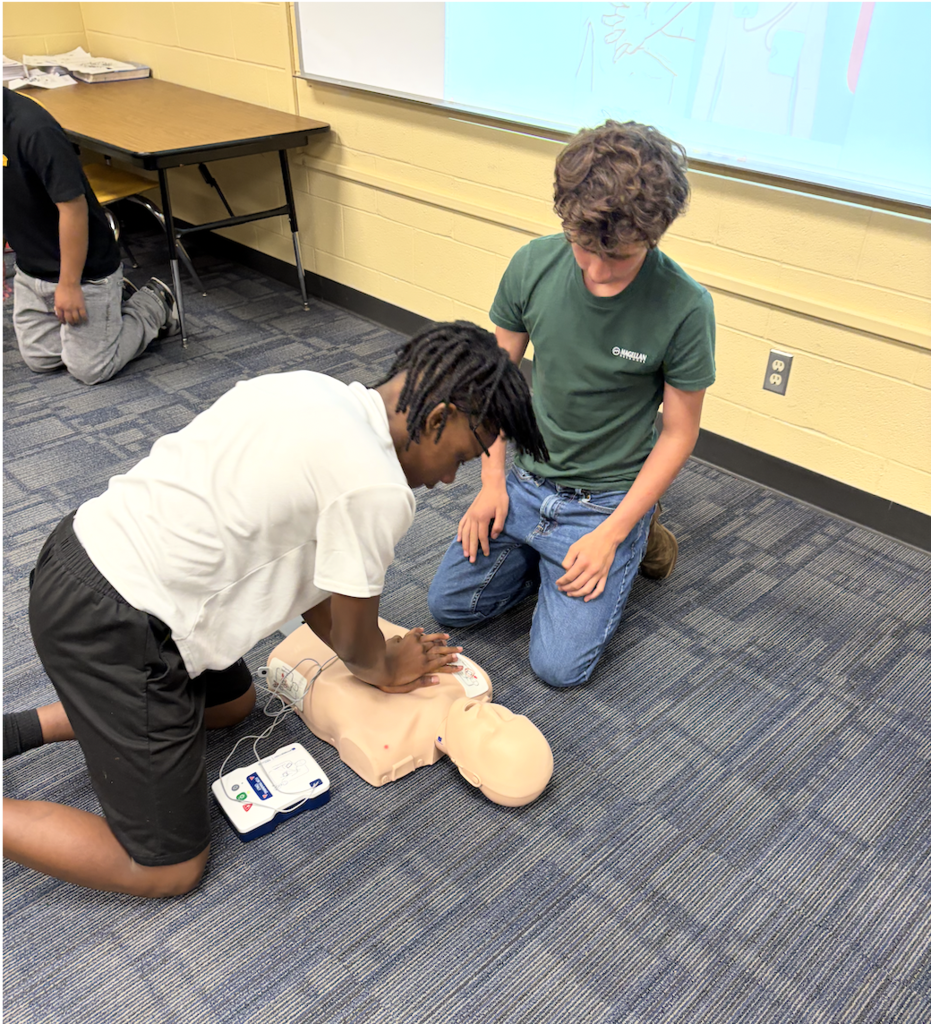 CPR and AED use from infants to adults