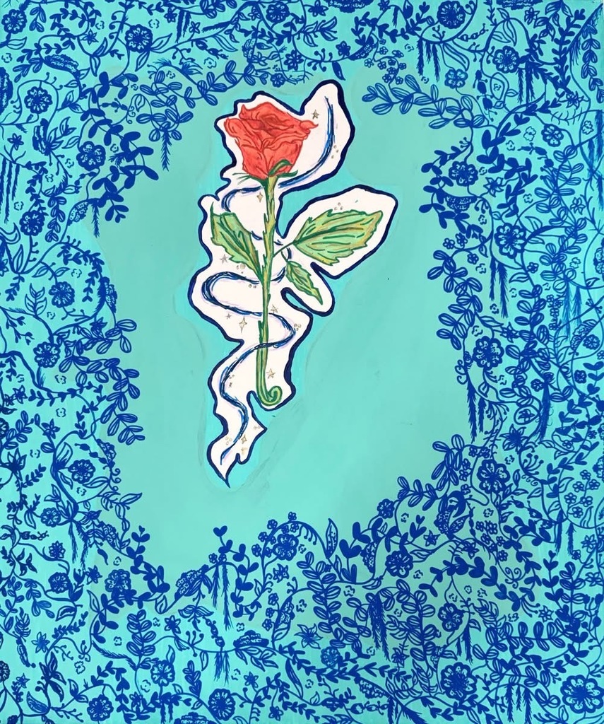 Pine Tree Junior High art students