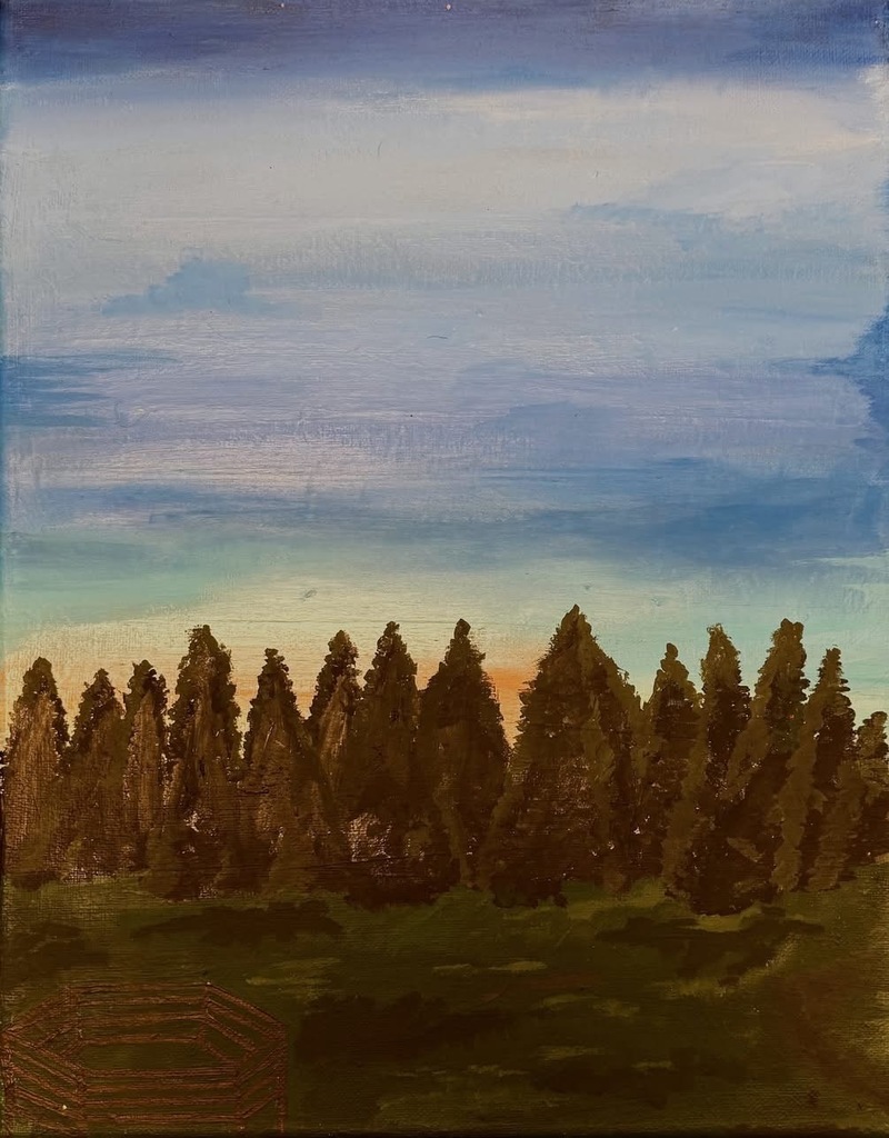 Pine Tree Junior High art students