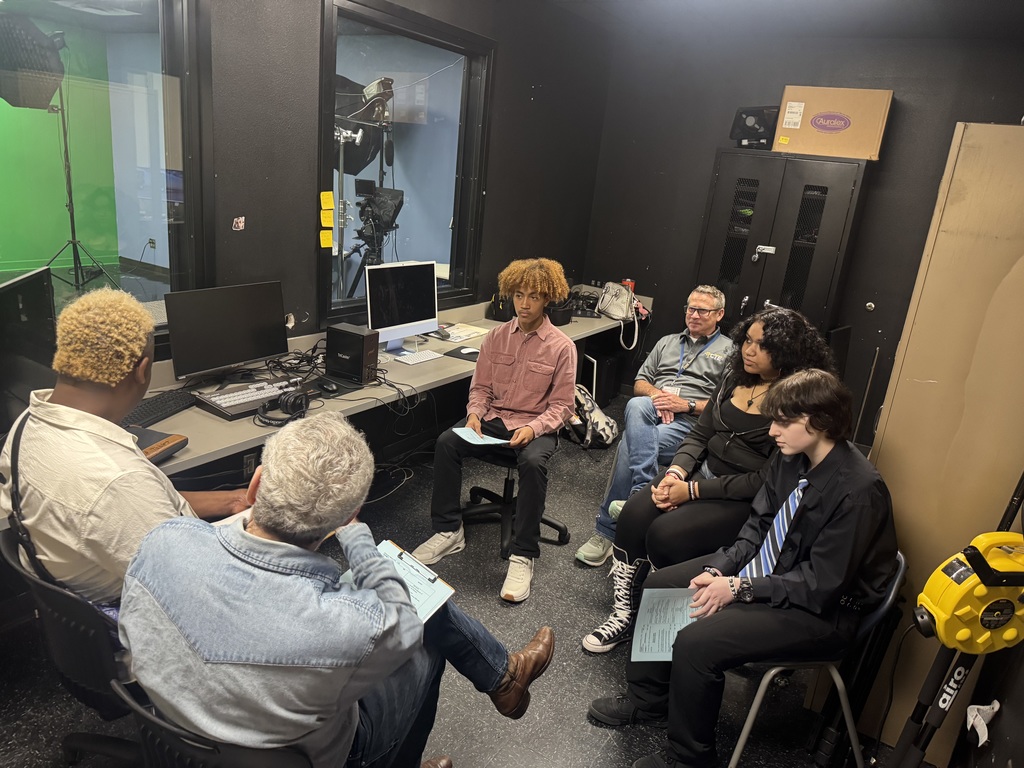 CTE Audio/Video students 