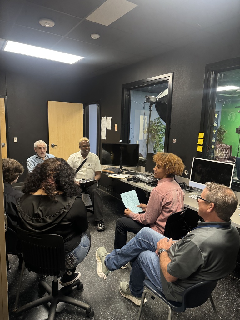 CTE Audio/Video students 