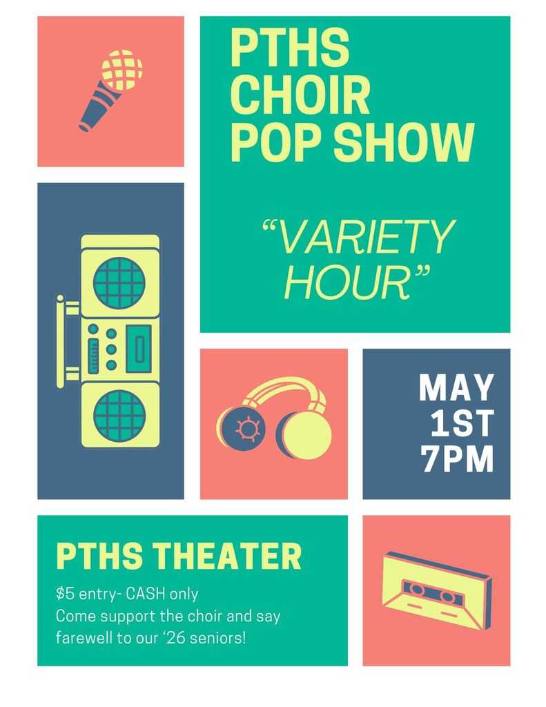 PTHS Chior Pop Show 