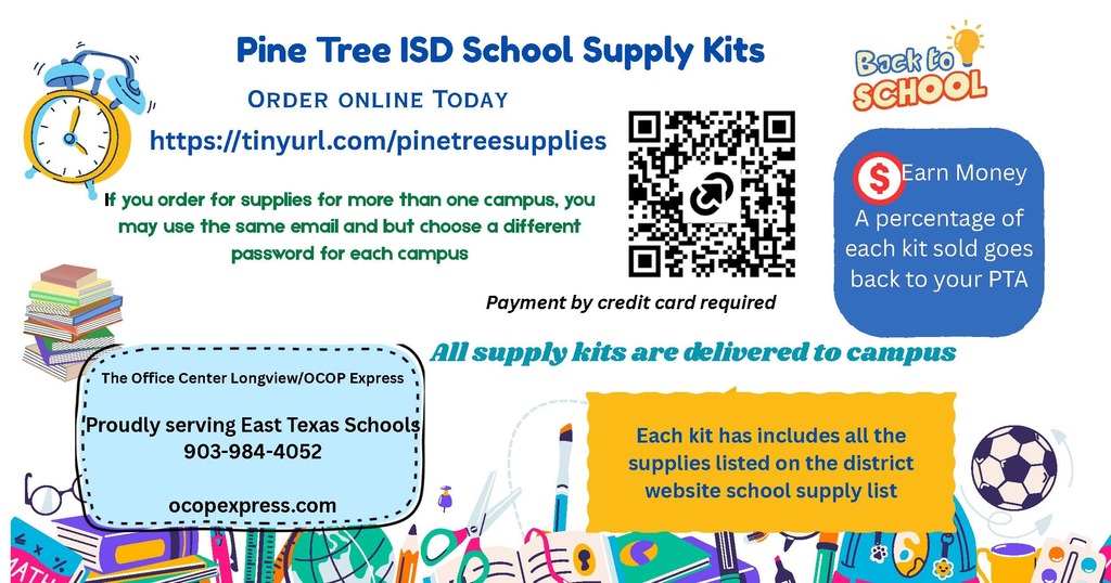 Online School Supply Kits