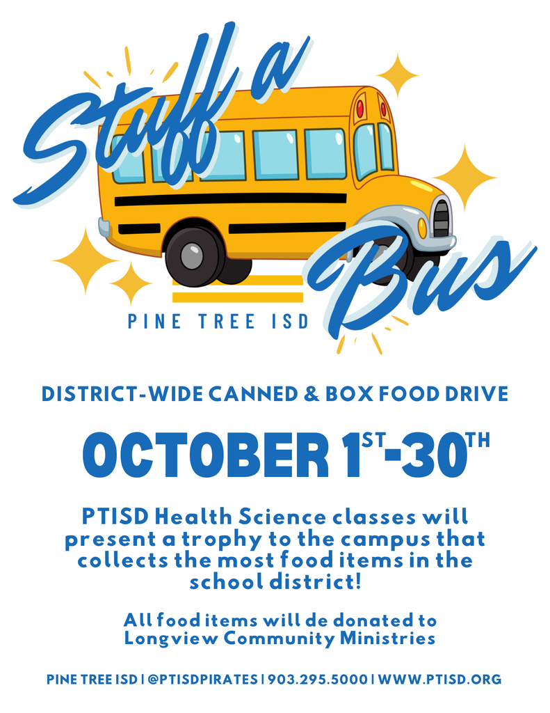 Stuff A Bus District Food Drive