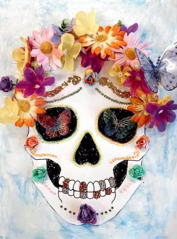 Dia de los Muertos art exhibition 