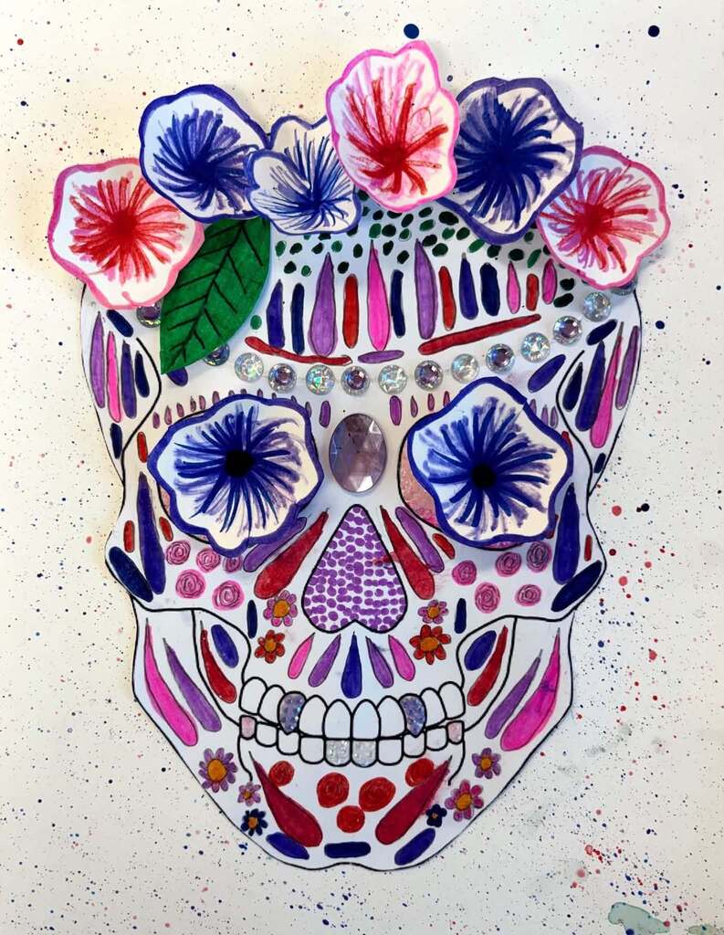 Dia de los Muertos art exhibition 