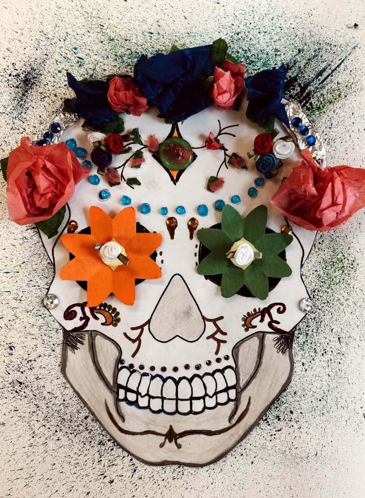 Dia de los Muertos art exhibition 