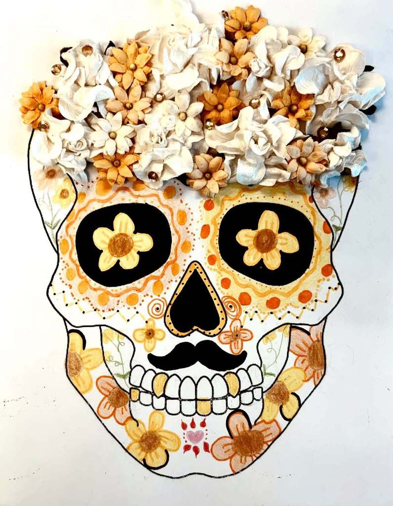 Dia de los Muertos art exhibition 